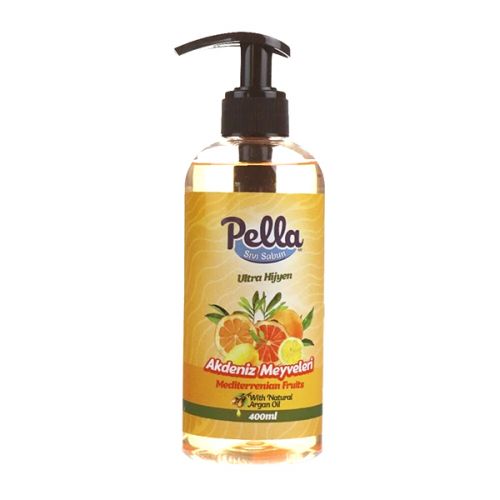 
PELLA SIVI SABUN POMPALI 400 ML OKYANUS KİRAZ AKDENİZ MEYVELERİ