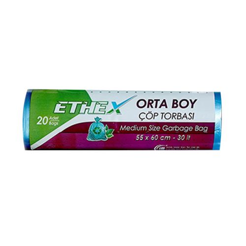 
BİRPAK ETHEX ORTA BOY RULO ÇÖP TORBASI 65 GR