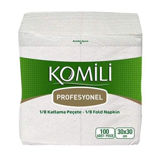 
KOMİLİ 33*30 GARSON KATLAMA 50 Lİ